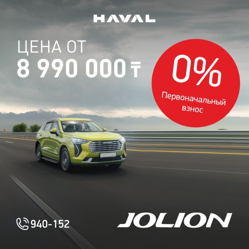 Haval M6 и Haval Jolion доступны по программе кредитования БЕЗ первоначального взноса!